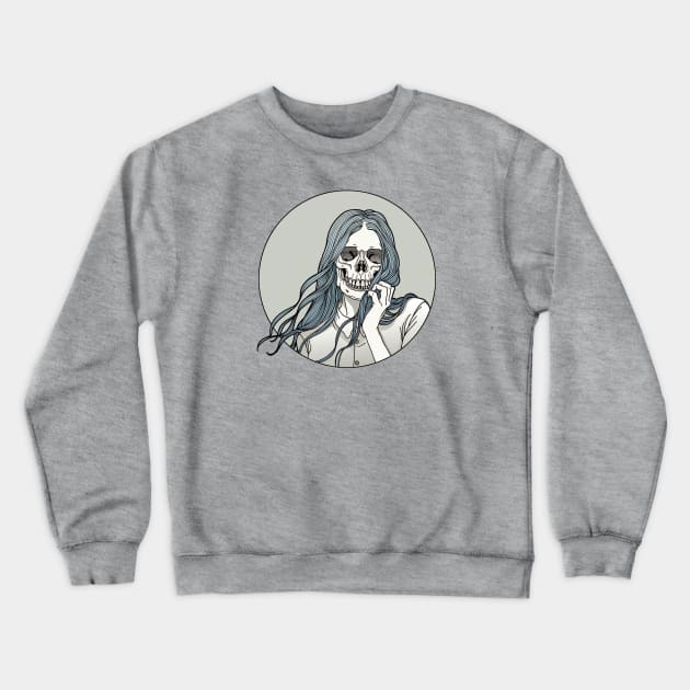 Hello Crewneck Sweatshirt by tiina menzel